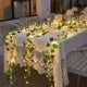 leaf string lights